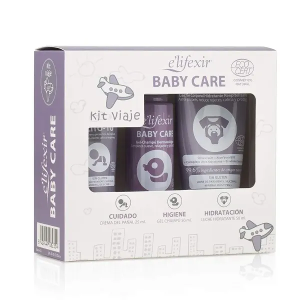 Hygieaniasetti Elifexir BABY CARE 3 Kappaletta