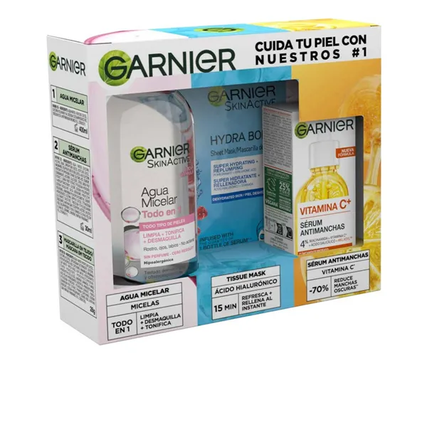 Naisten kosmetiikkasetti Garnier SKINACTIVE 3 Kappaletta