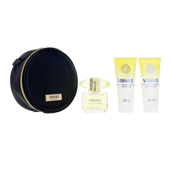 Naisten parfyymisetti Versace YELLOW DIAMOND 4 Kappaletta
