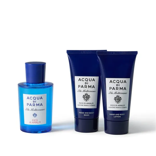 Unisex parfyymisetti Acqua Di Parma BLU MEDITERRANEO FICO DI AMALFI 3 Kappaletta