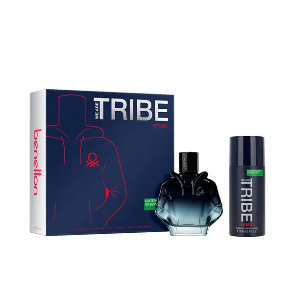 Miesten parfyymisetti Benetton WE ARE TRIBE INTENSE MEN 2 Kappaletta