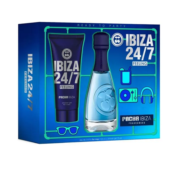Miesten parfyymisetti Pacha Ibiza 24/7 Feeling 2 Kappaletta