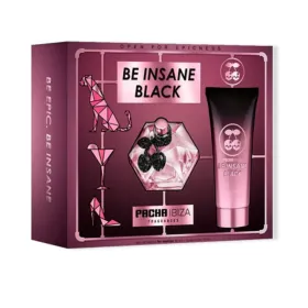 Naisten parfyymisetti Pacha Ibiza Be Insane Black 2 Kappaletta