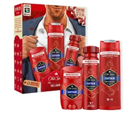 Hygieniatuotesetti miehille Old Spice OLD SPICE CAPTAIN 3 Kappaletta