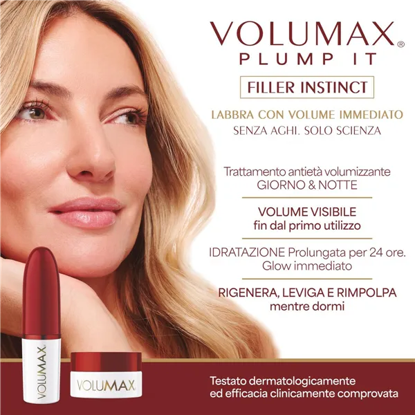 Naisten kosmetiikkasetti Volumax VOLUMAX PLUMP IT 2 Kappaletta