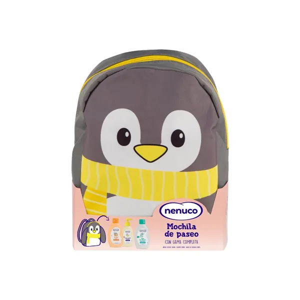 Hygieaniasetti Nenuco MOCHILA PINGÜINO 4 Kappaletta