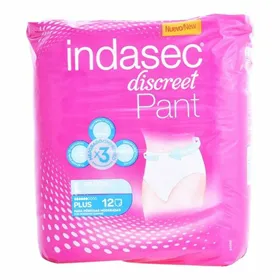 Трусики от протекания Pant Plus Talla Grande Indasec 3821862 (12 uds)
