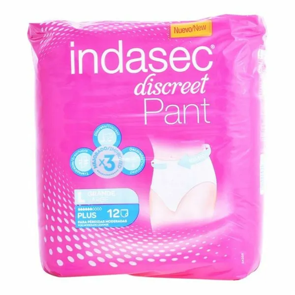 Трусики от протекания Pant Plus Talla Grande Indasec 3821862 (12 uds)