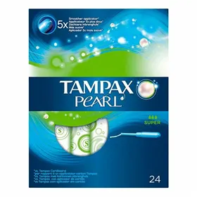 Упаковка тампонов Pearl Super Tampax Tampax Pearl (24 uds) 24 uds