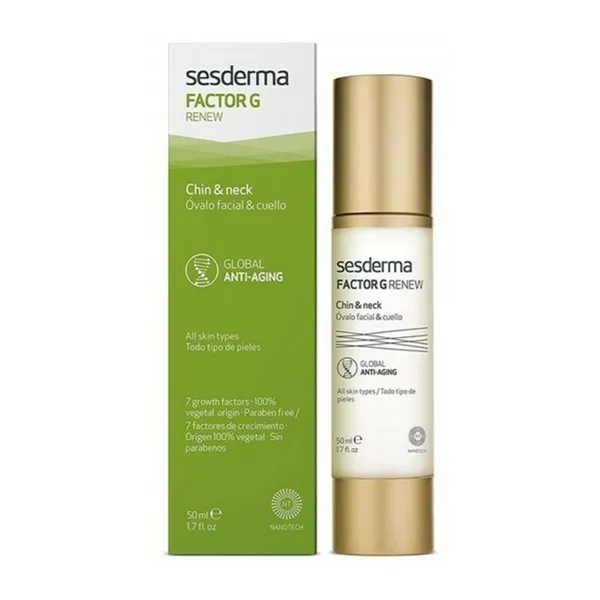 Pret-novecošanās krēms kaklam Sesderma Factor G Renew 50 ml
