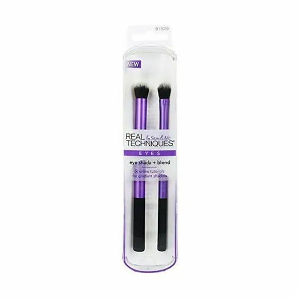 Makiažo šepetys Real Techniques Eye Shade Blend (2 pcs) 2 Dalys