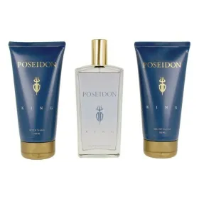 Miesten parfyymisetti Poseidon POSEIDON THE KING 3 Kappaletta