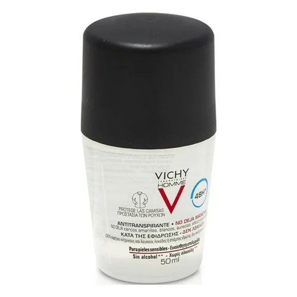Шариковый дезодорант Vichy Homme 48 часов Антиперспирант 50 ml