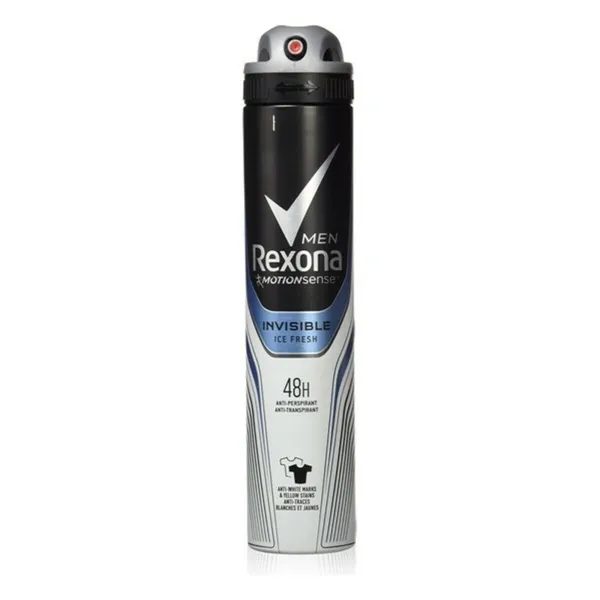 Värske deodorant Rexona Invisible Ice Fresh Men 200 ml