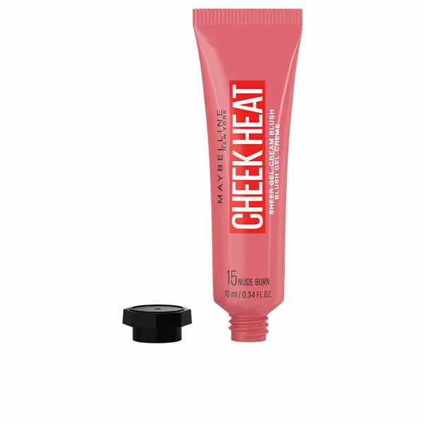 Blush Maybelline Cheek Heat Nº 15-Nude Burn 10 ml
