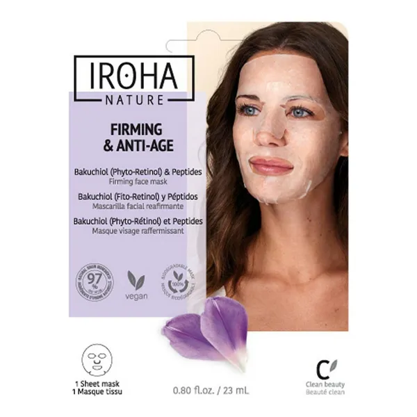Tonizuojanti veido kaukė Iroha Firming Age 23 ml