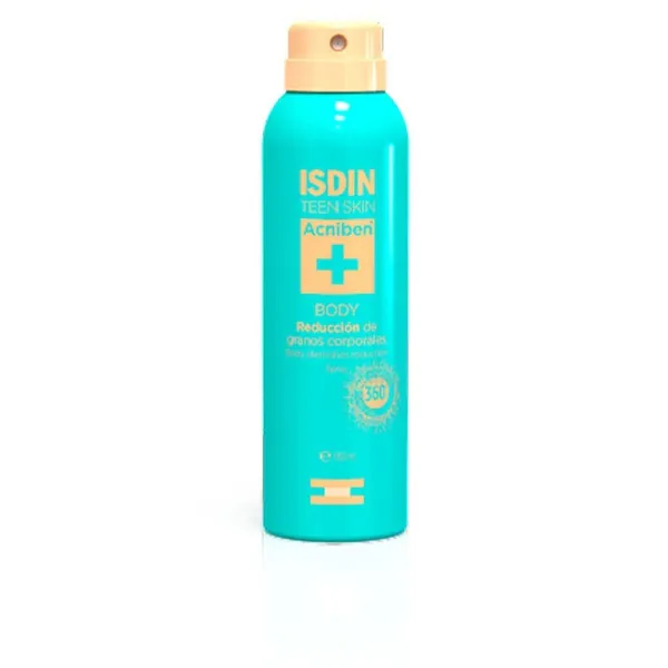Ķermeņa losjons Isdin ACNIBEN 150 ml Spray Aizmugure