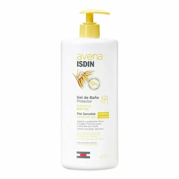 Vannas želeja Isdin Avena 750 ml Auzu Pārslas Aizsargs