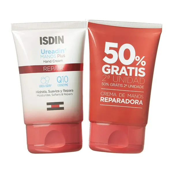 Kūno kremas Isdin Ureadin Plus 2 x 50 ml 2 Dalys 2 vnt.