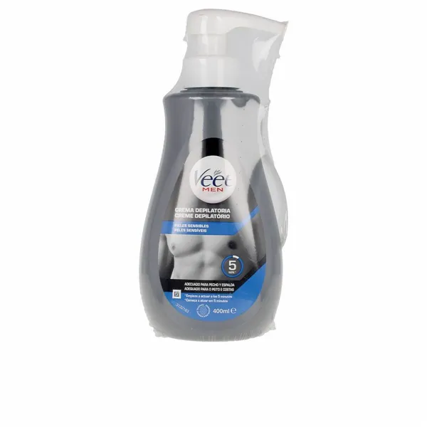 Kūno plaukelių depiliacijos kremas Veet 3062883 400 ml Jautri oda