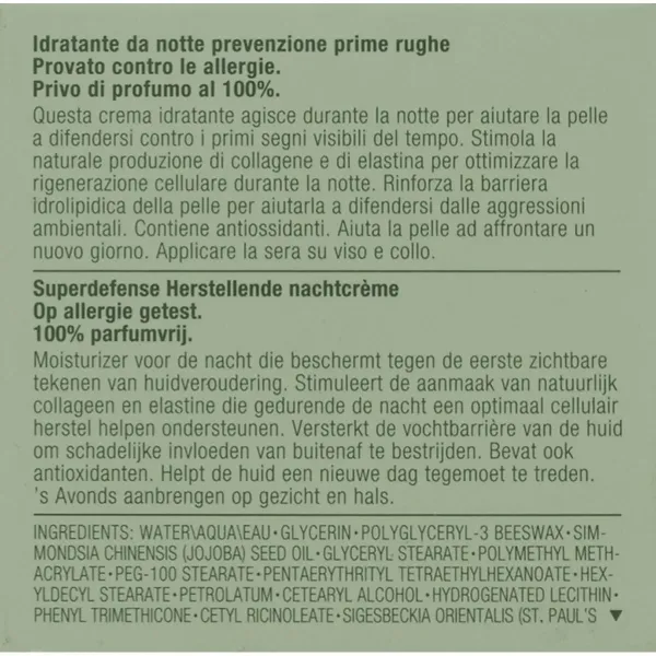 Антивозрастной крем Clinique Superdefense Night Ii 50 ml