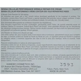 Uudistava voide Sensai CELLULAR PERFORMANCE WRINKLE REPAIR 15 ml