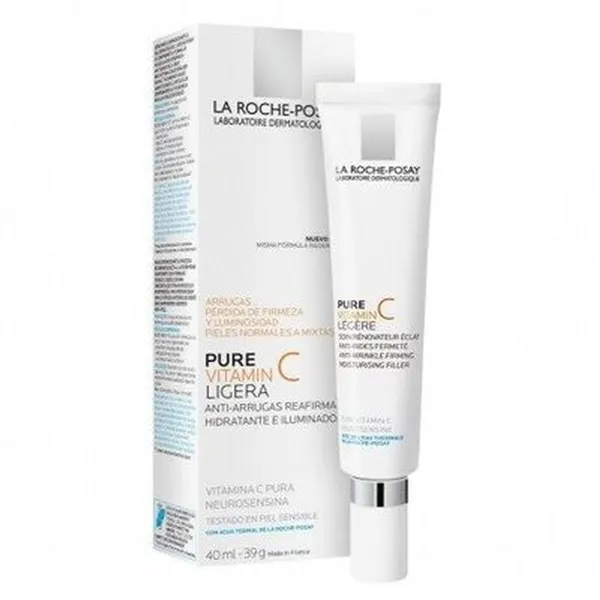 Silottava ja kiinteyttävä emulsio La Roche Posay Pure vitamin C 40 ml