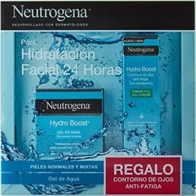Косметический набор унисекс Neutrogena Hydro Boost Gel De Agua Facial 15 ml Гель 2 Предметы