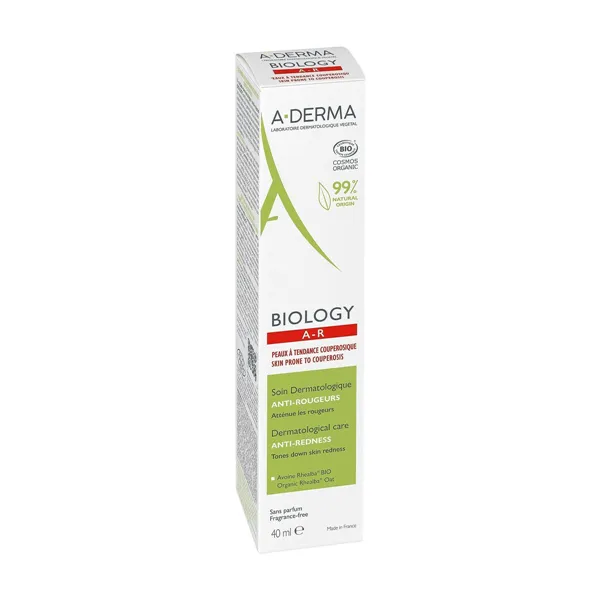 Крем против покраснений A-Derma Biology 40 ml