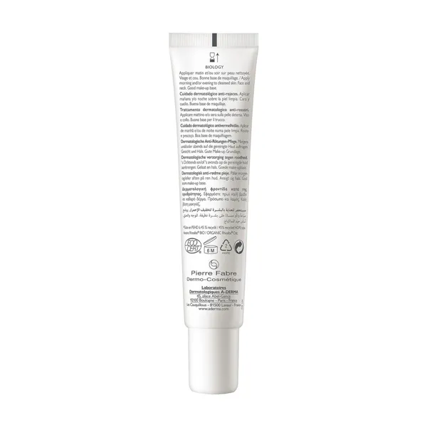 Крем против покраснений A-Derma Biology 40 ml