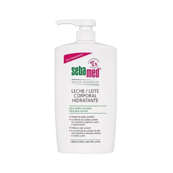 Молочко для тела Sebamed Piel Sensible 750 ml Чувствительная кожа