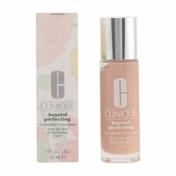 Šķidrā Grima Bāze Clinique Beyond Perfecting Nº 21 Cream caramel Nº 21-Cream Caramel 30 ml Sejas korektors