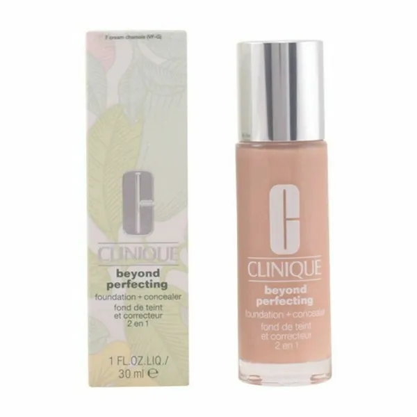 Šķidrā Grima Bāze Clinique Beyond Perfecting Nº 21 Cream caramel Nº 21-Cream Caramel 30 ml Sejas korektors