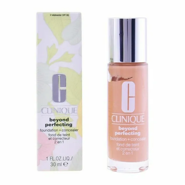 Šķidrā Grima Bāze Clinique Beyond Perfecting Nº 21 Cream caramel Nº 21-Cream Caramel 30 ml Sejas korektors