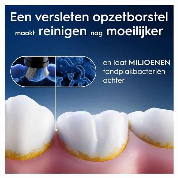 Asenduspea Oral-B iO Ultimate Clean Must noir 4 Ühikut