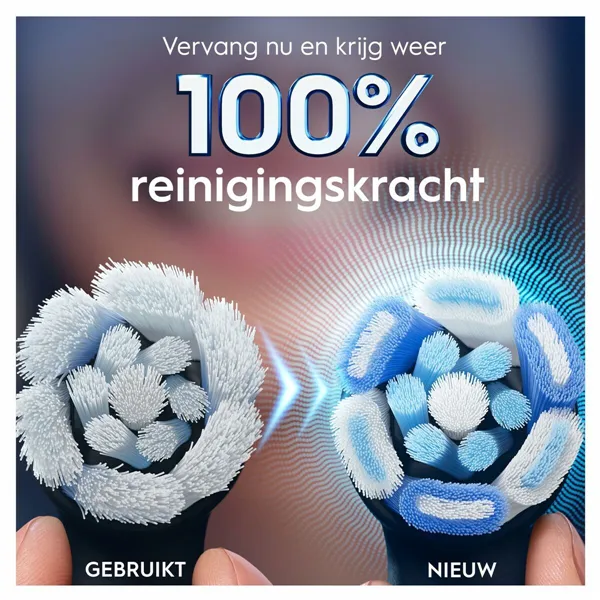 Asenduspea Oral-B iO Ultimate Clean Must noir 4 Ühikut