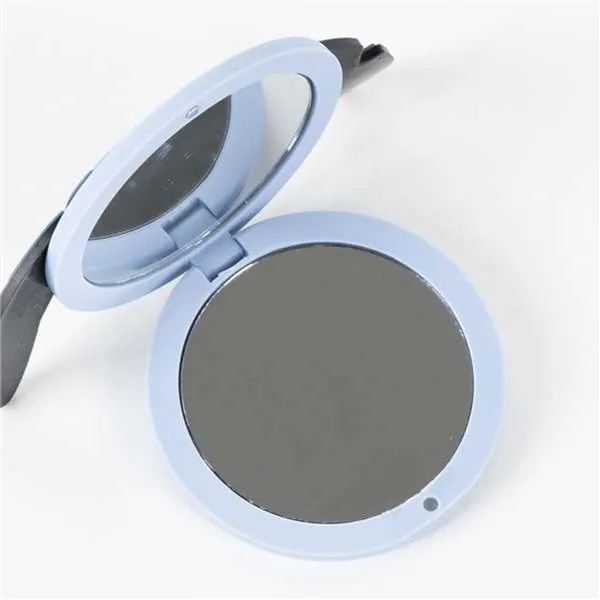 Pocket Mirror Stitch Blue Mirror