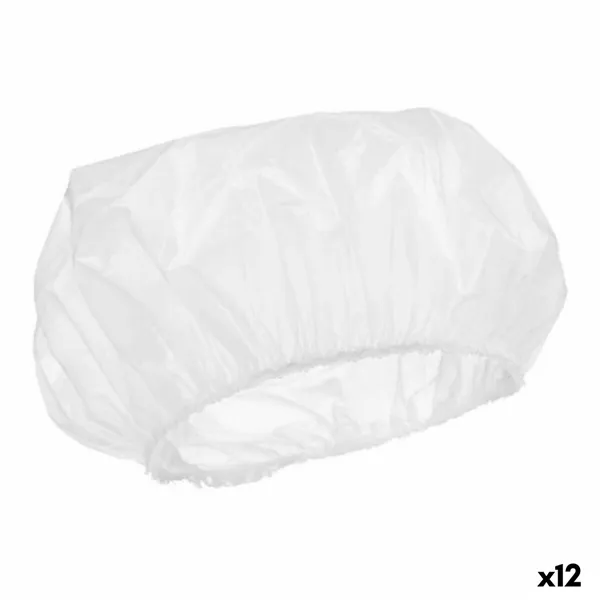 Shower Cap Berilo Transparent Plastic (12 Units)