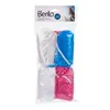 Shower Cap Berilo Multicolour 28 cm Plastic Set (12 Units)