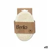 Body Sponge Berilo White Beige 11 x 15 x 5 cm (12 Units)