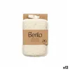 Body Sponge Berilo White Beige 11 x 16,5 x 2 cm (12 Units)