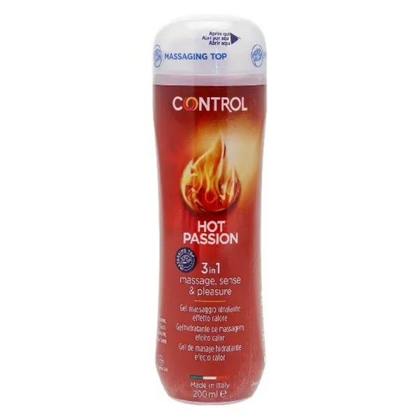 Masažo želė Hot Passion Control 00010263000100 200 ml