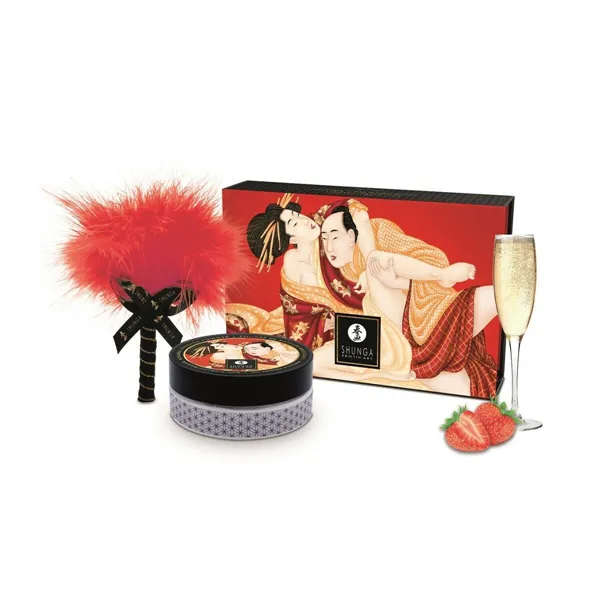 Edible powders Shunga CHAMPAGNE STRAWBERRIES 75 g