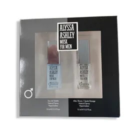 Men's Perfume Set Alyssa Ashley ALYSSA ASHLEY EDT 2 Pieces