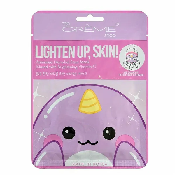 Näomask The Crème Shop Lighten Up, Skin! Narwhal (25 g)