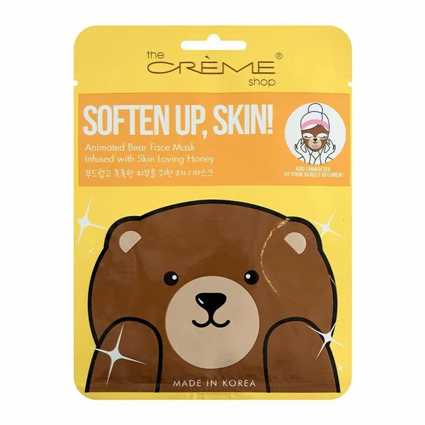 Näomask The Crème Shop Soften Up, Skin! Bear (25 g)