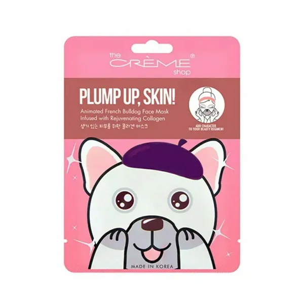 Näomask The Crème Shop Plump Up French Bulldog (25 g)