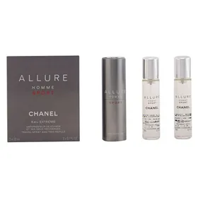 Meeste parfüümi komplekt Chanel Allure Homme Sport Eau Extrême 3 Tükid, osad
