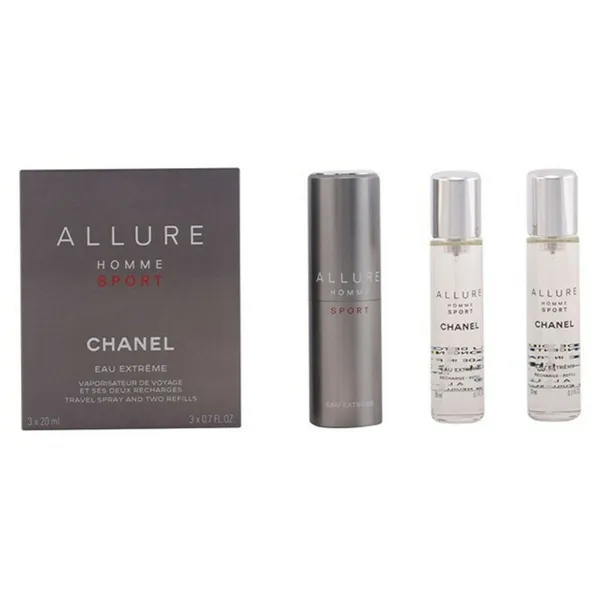 Мужской парфюмерный набор Chanel Allure Homme Sport Eau Extrême 3 Предметы