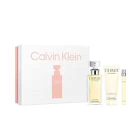 Naiste parfüümi komplekt Calvin Klein Eternity EDP 3 Tükid, osad